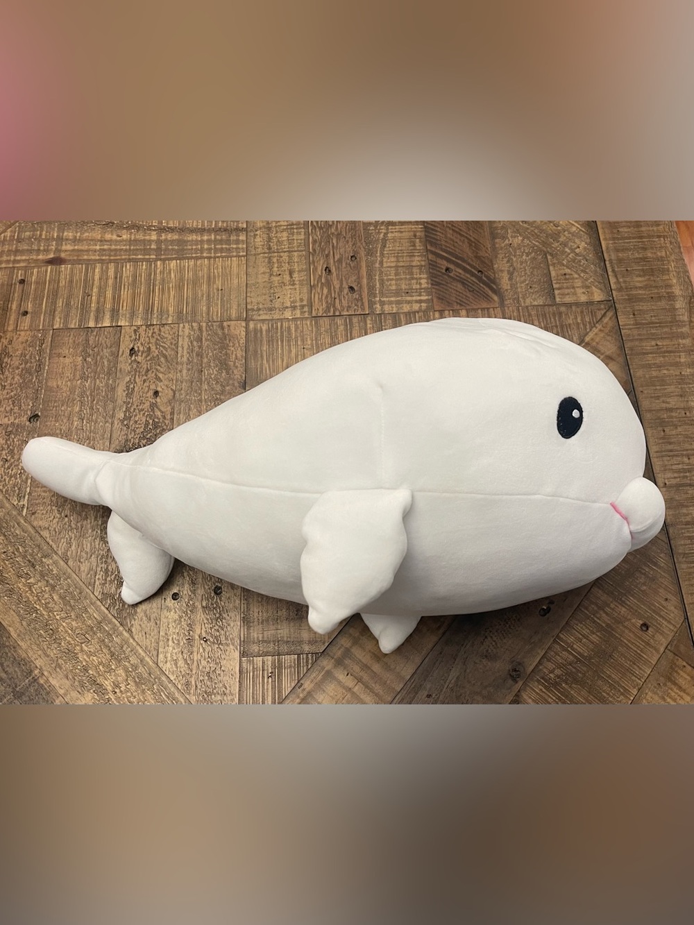 Huggy Huggables Beluga Whale by Fiesta